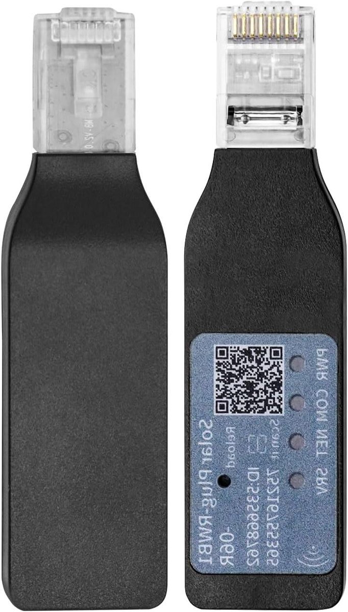 WiFi Module - Omvormer Module - Energie Monitoring - Hybride Ondersteuning - 3000 Watt - Zwart