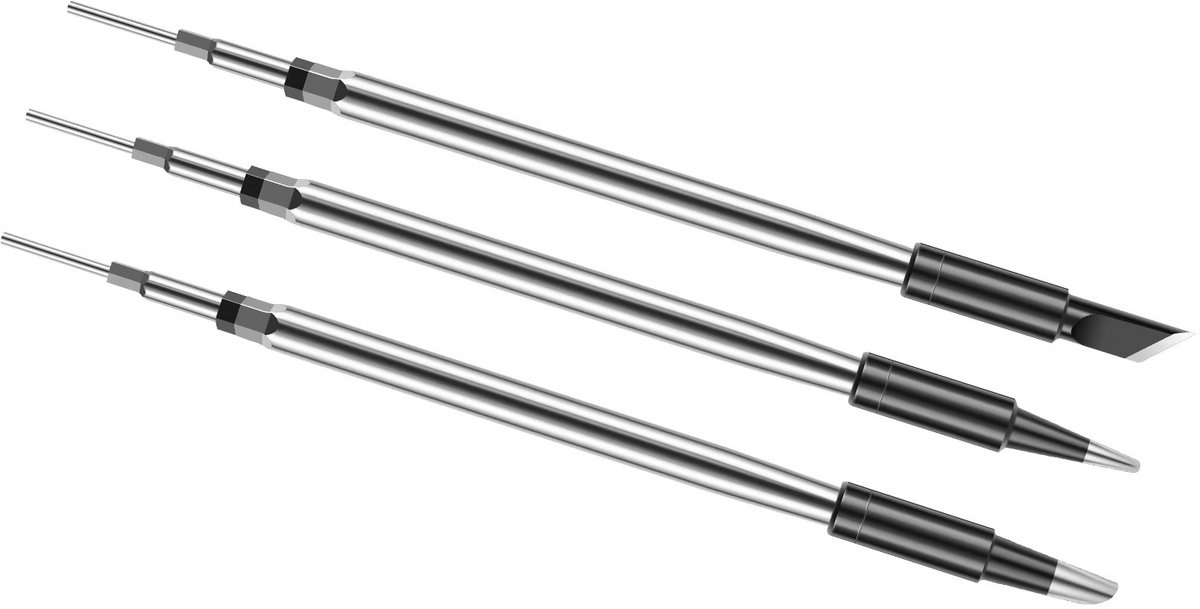 Tech Essentials Soldeerpunten Set - 3 Soldeerpunt Types