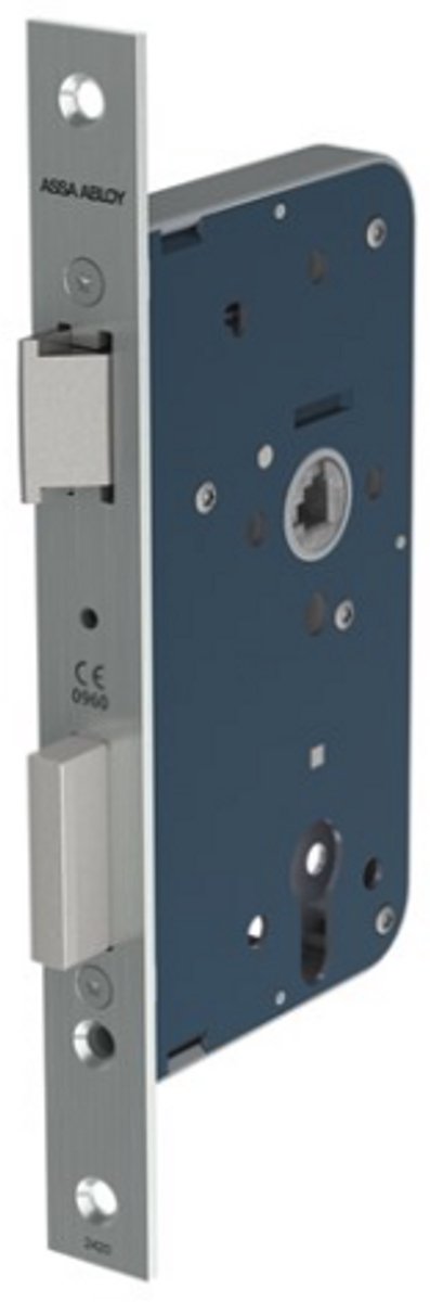 Insteekslot - Gelakt - RVS - Lips - Lips 2420 dag- en nachtslot rechthoekig gelakt, doornmaat 60 mm