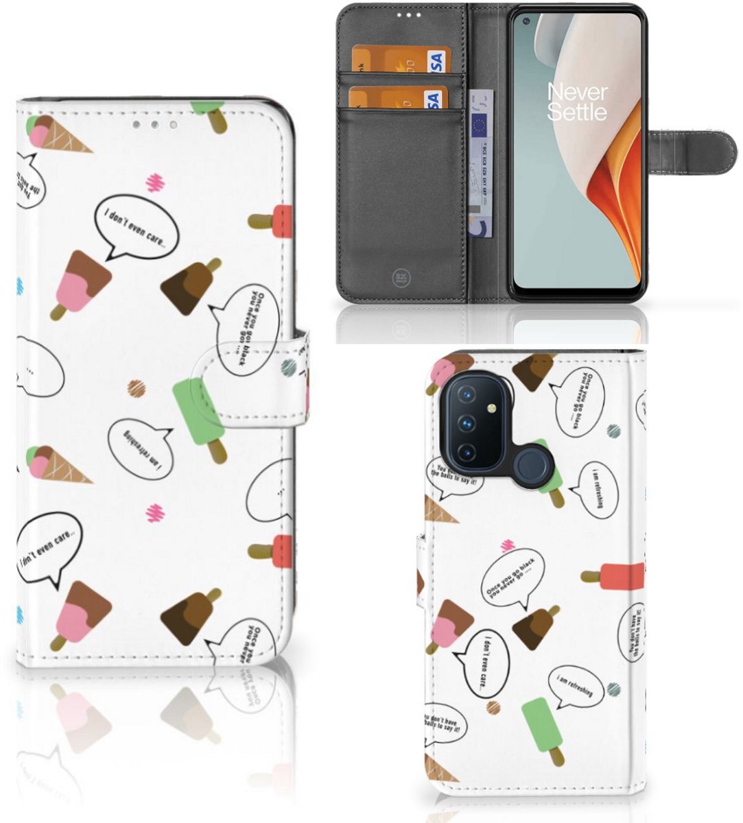OnePlus Nord N100 Book Cover IJsjes