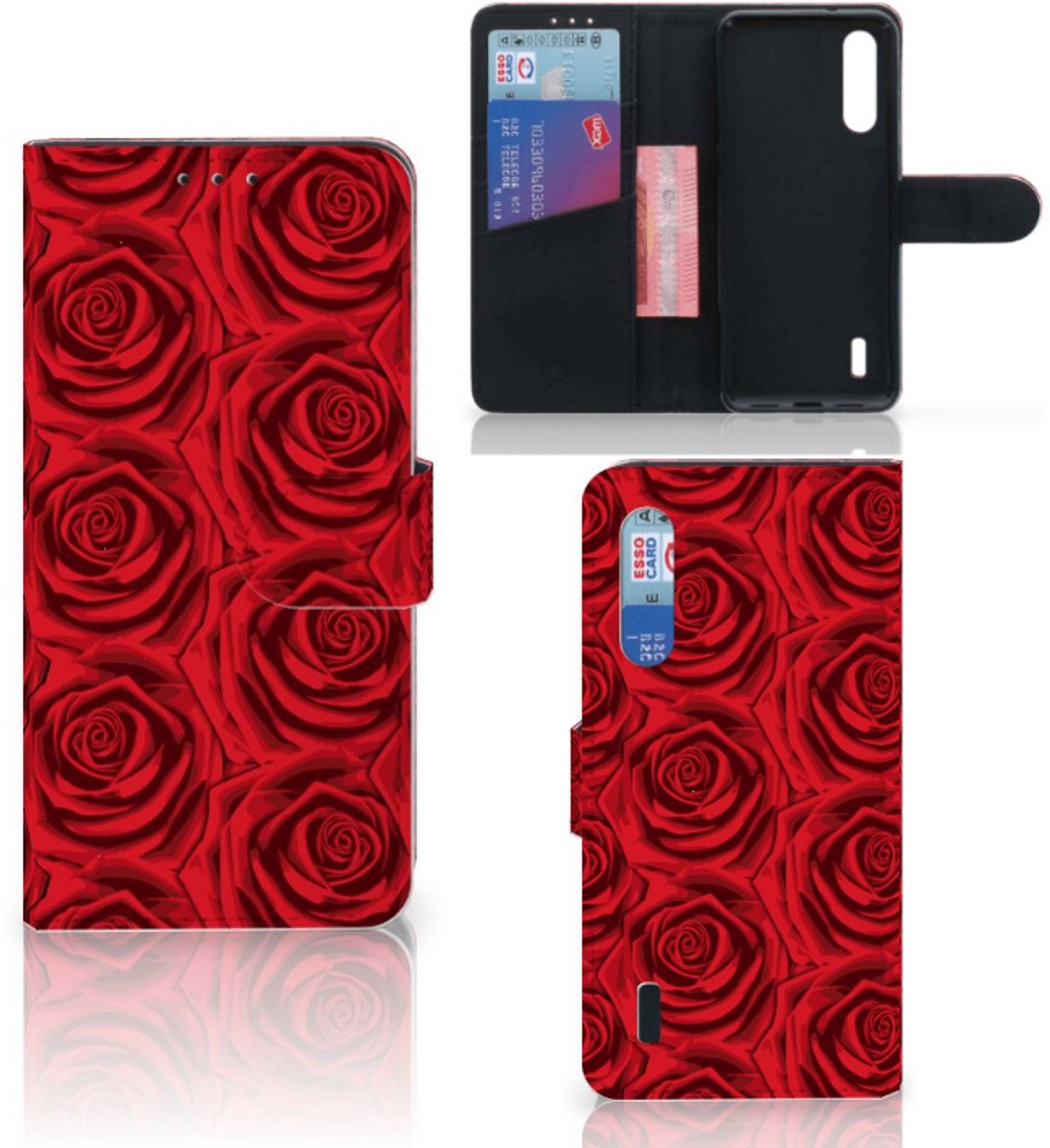 Xiaomi Mi 9 Lite Hoesje Red Roses