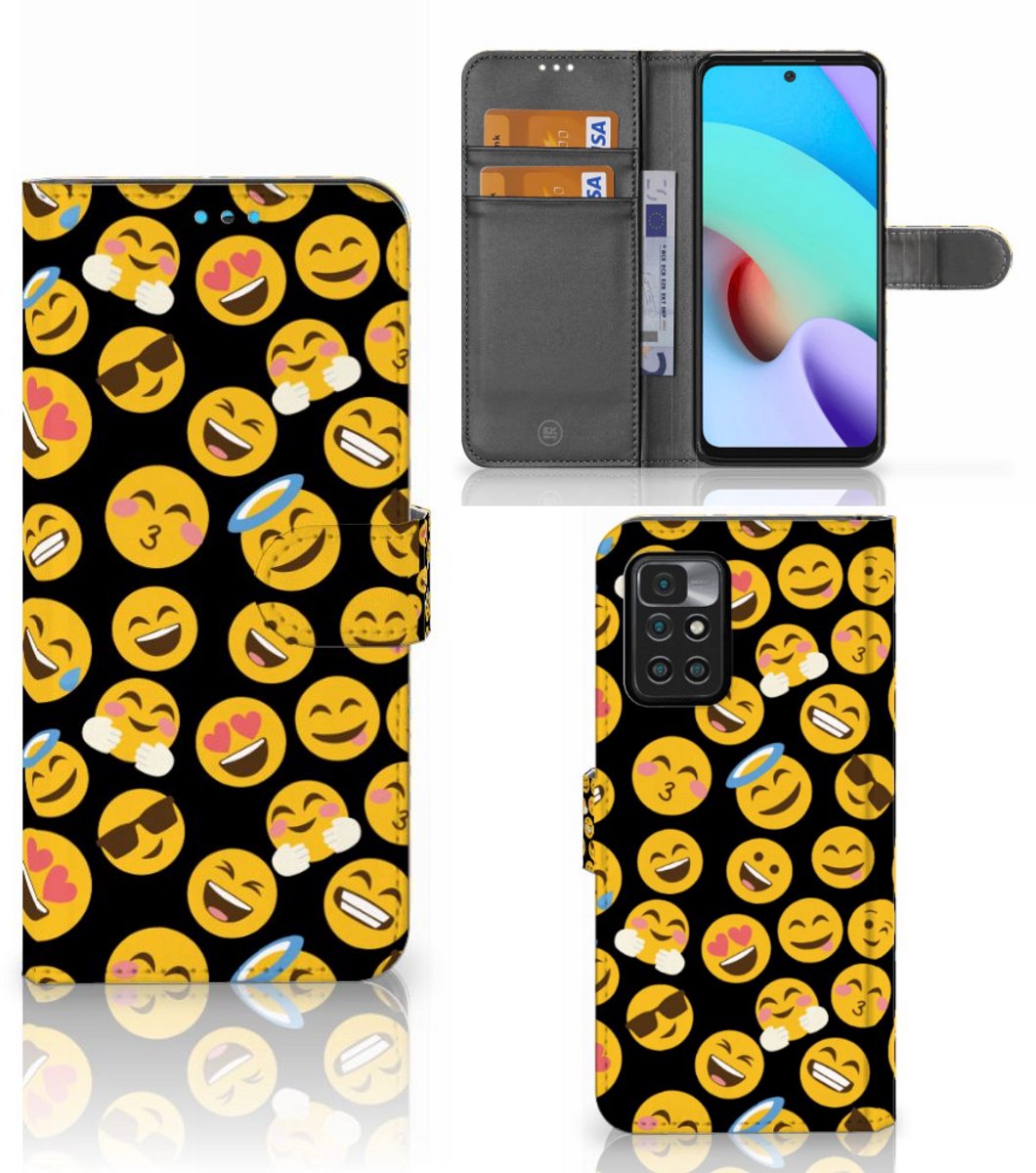 Xiaomi Redmi 10 Telefoon Hoesje Emoji