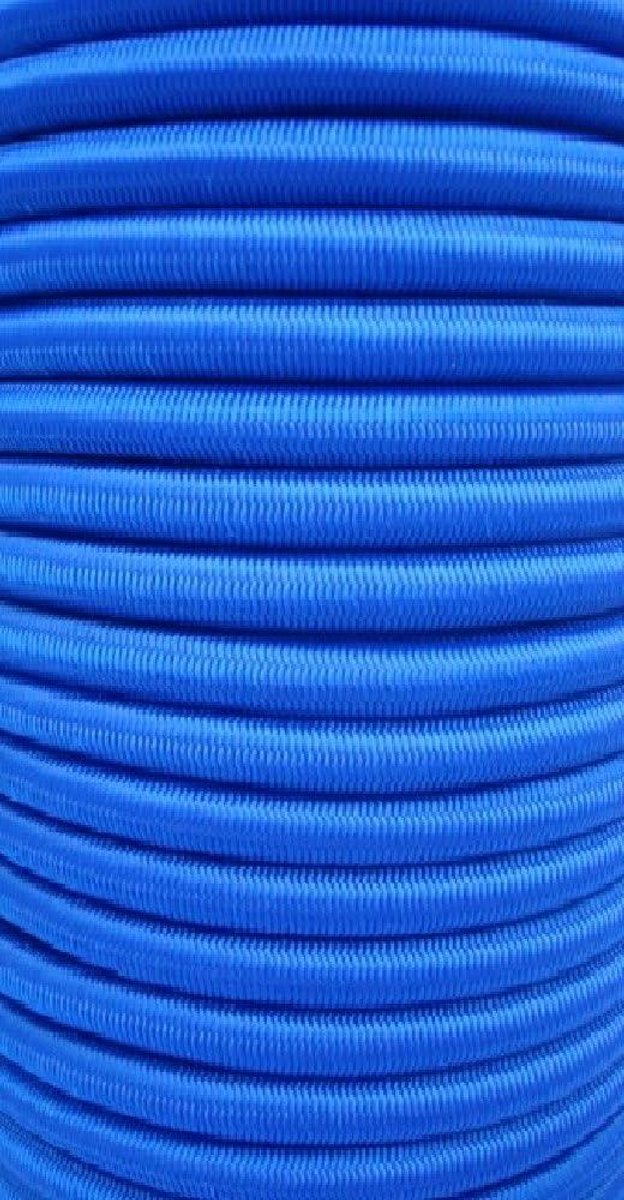 Expandertouw - Spanelastiek Touw - Zaken Vastzetten - Multikern Constructie - 20 Meter x 10mm - Blauw