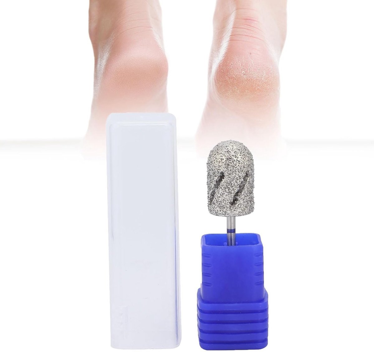 Professionele Voet Eelt Slijpen en Polijsten Bits voor Pedicure, Gel Verwijdering en Acrylnagels, Geschikt voor Manicure en Pedicure (Grof Schuur)