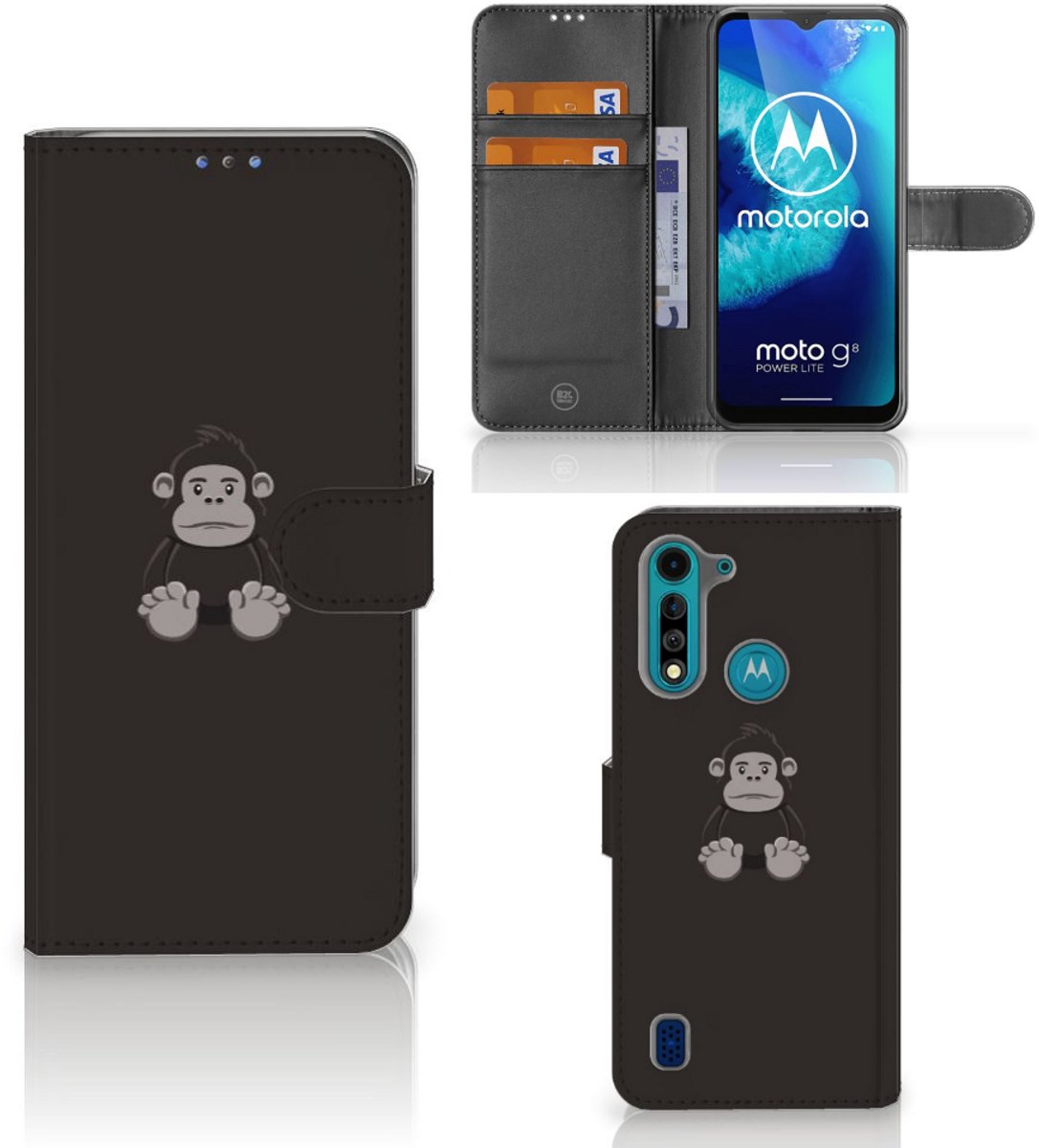 Motorola G8 Power Lite Leuk Hoesje Gorilla