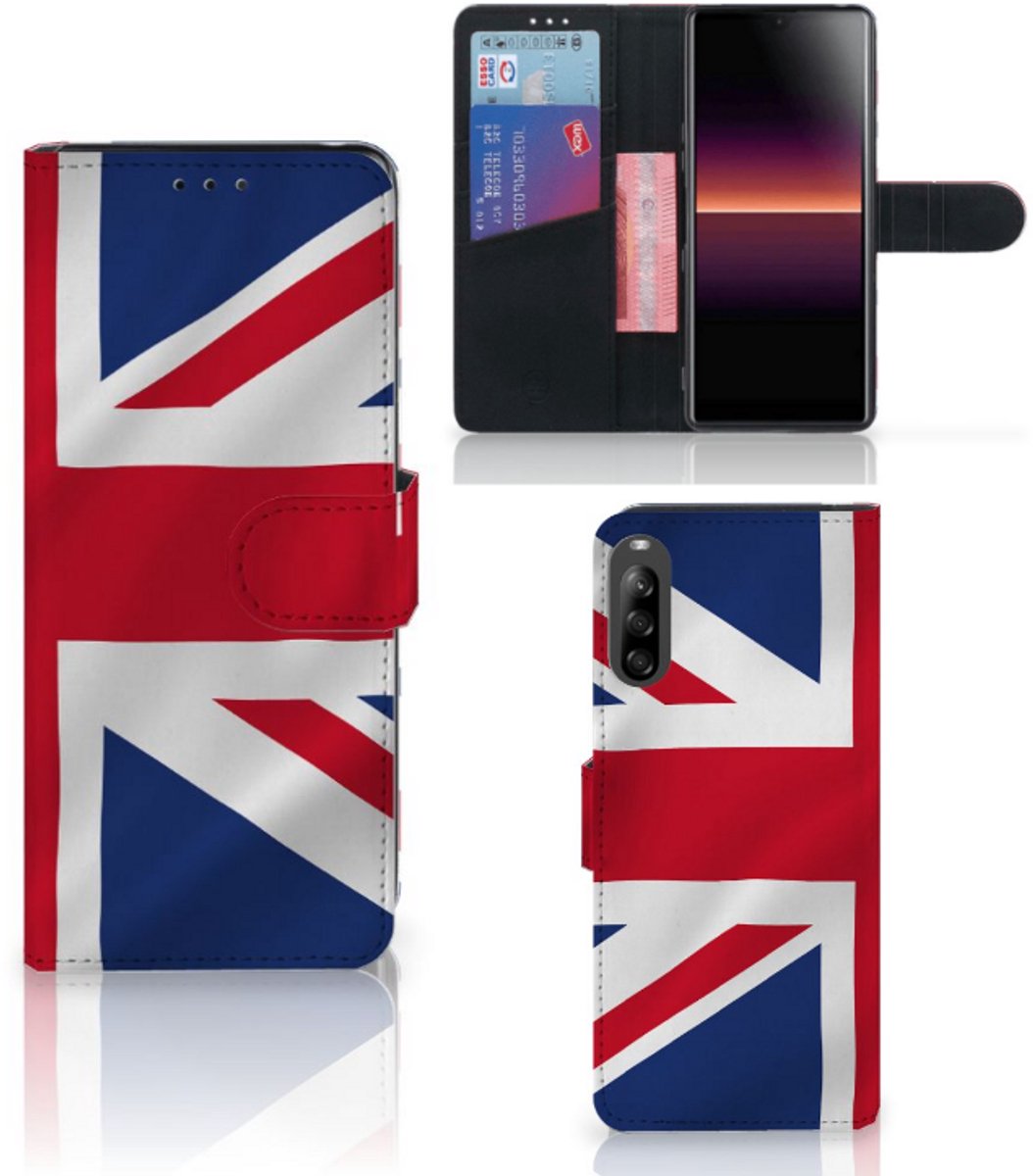 Boekhoesje voor Sony Xperia L4 Bookstyle Case Groot-Brittannië