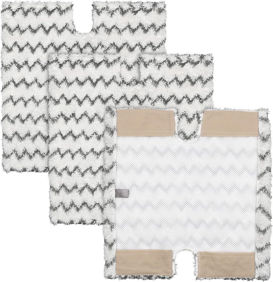 3-pack-Geschikt voor Shark P3/P5/P8/S3793/S5003D stoommop-doekaccessoires