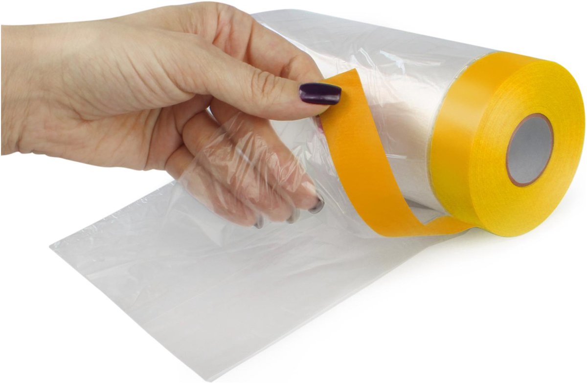 BB TAPES - Bouwfolie - 1100mm x 33m - Electrostatica - HDPE