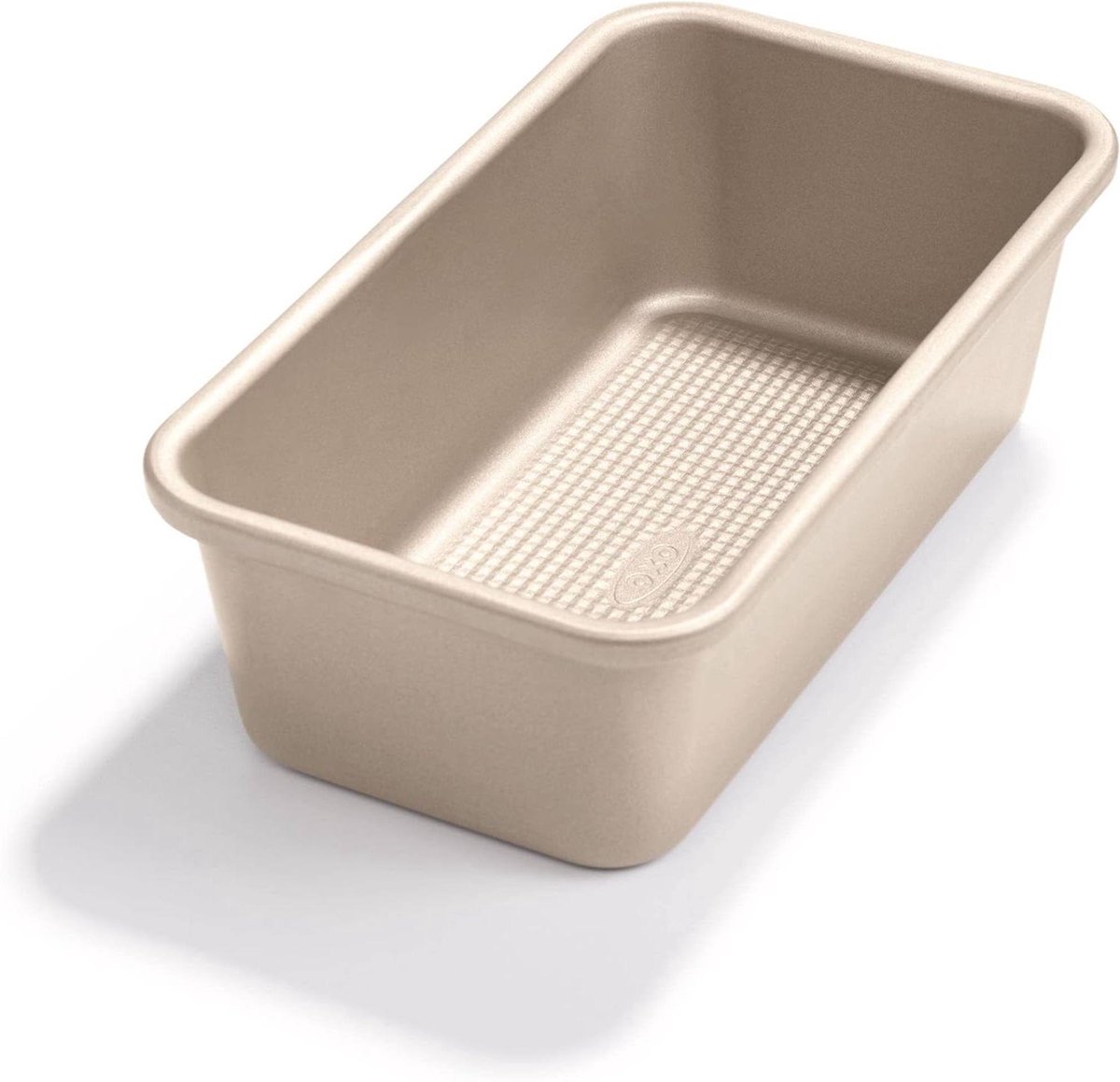 Broodpan - Cakevorm Rechthoekig - Brood Bakken - Keramisch versterkte anti-aanbaklaag - 23.4 x 12.8 x 7.7 cm - Goud