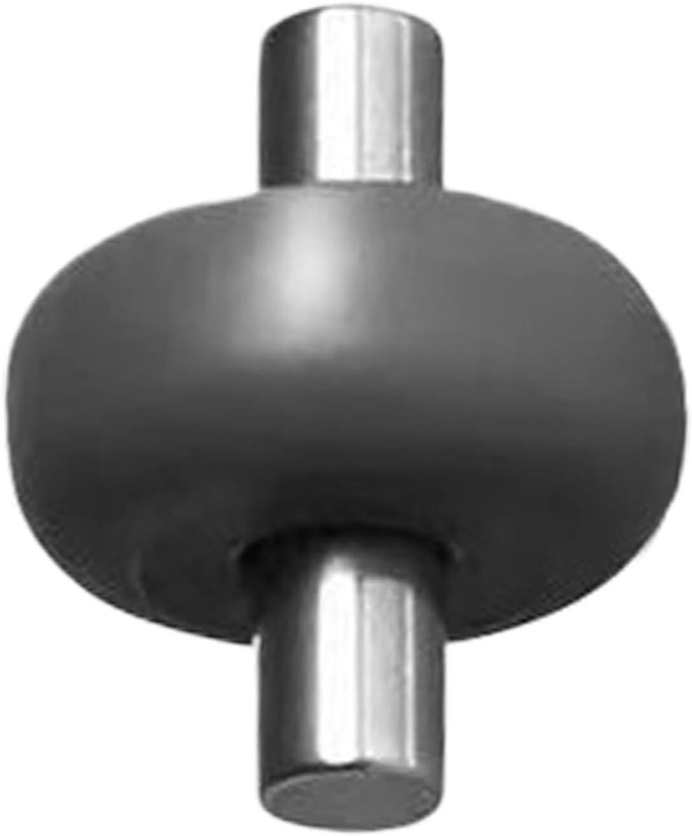 Stofzuigerrollen - Glijdende wielen - Stille reiniging - Verbeterde mobiliteit - 8 x 4 x 4 cm - Grijs