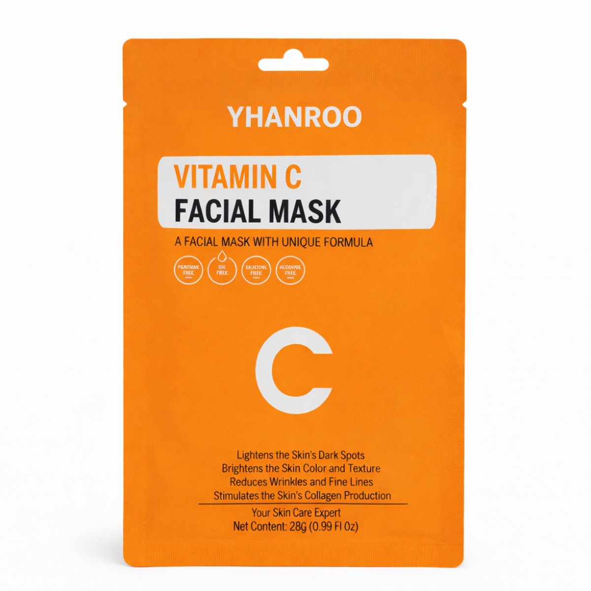 Dermarolling Gezichtsmasker Vitamine C 1stuk