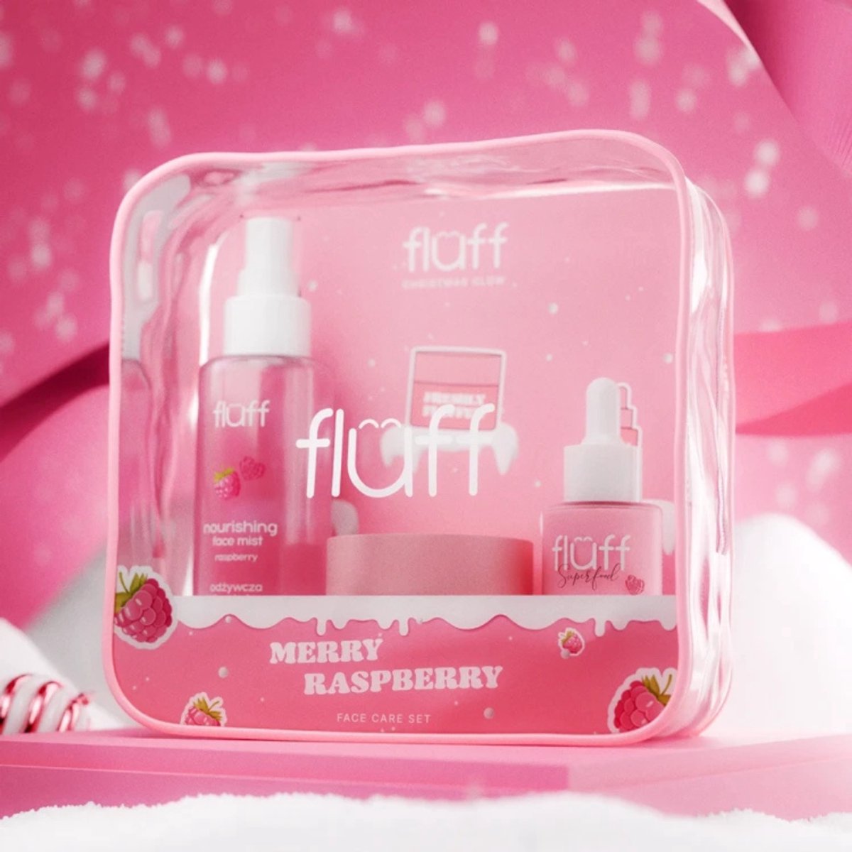 FLUFF Face care set MERRY RASPBERRY