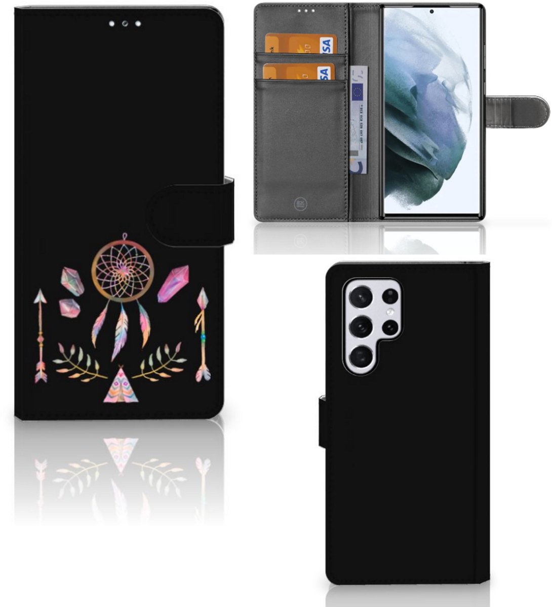 Samsung Galaxy S22 Ultra Leuk Hoesje Boho Dreamcatcher