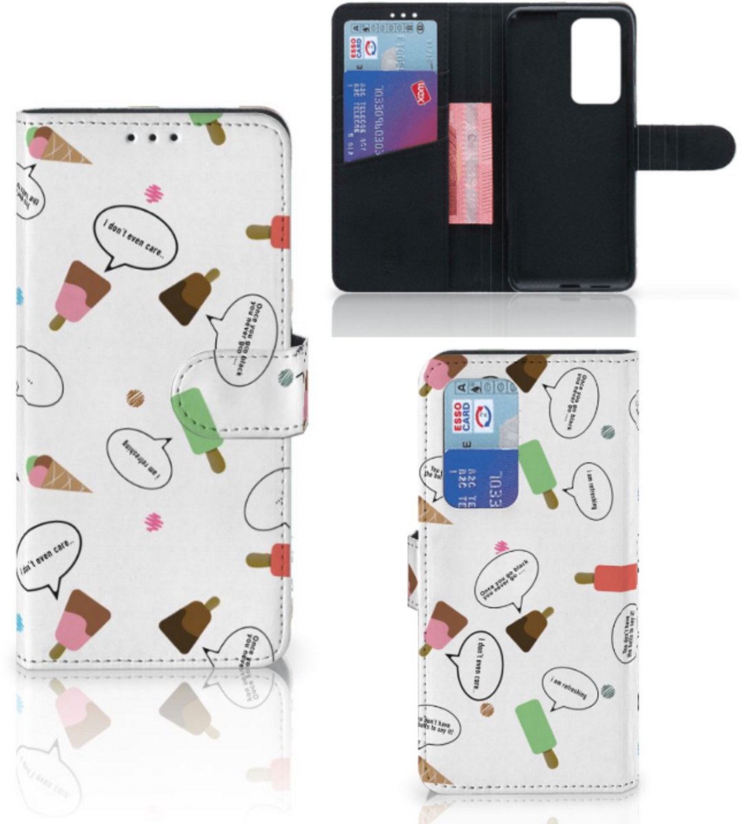 Huawei P40 Pro Book Cover IJsjes