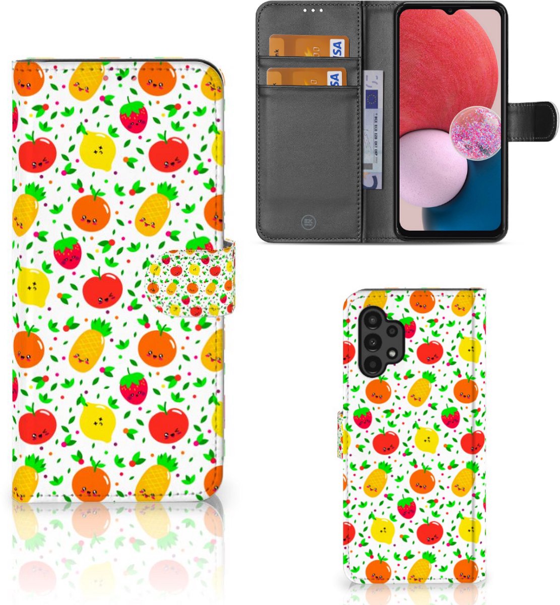 Samsung Galaxy A13 (4G) Book Cover Fruits