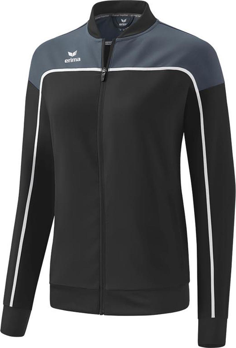 Erima Change Presentatiejack Dames - Zwart / Slate Grey / Wit | Maat: 40