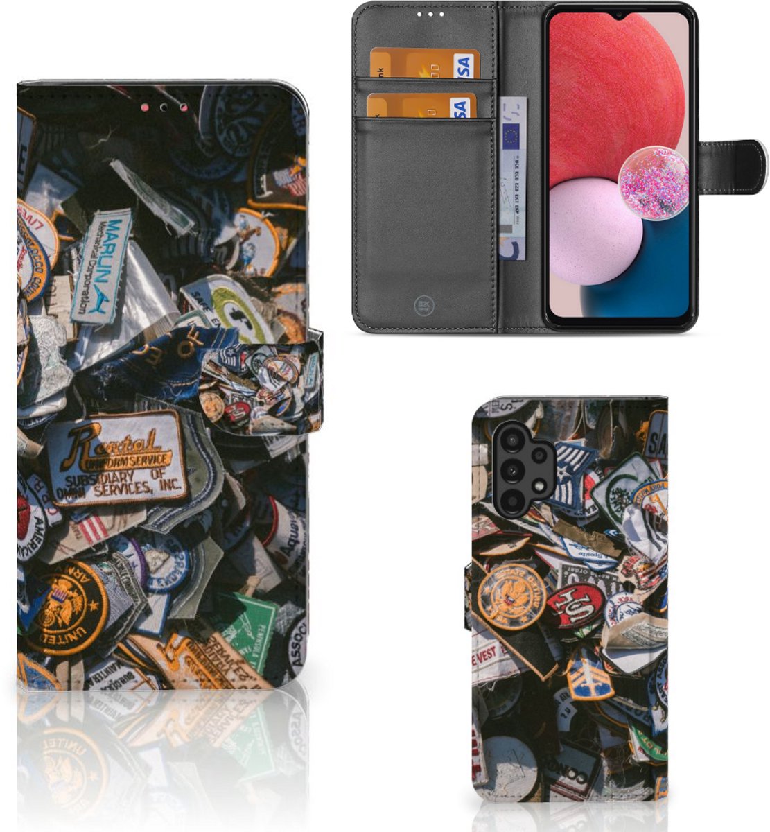 Samsung Galaxy A13 (4G) Telefoonhoesje met foto Badges
