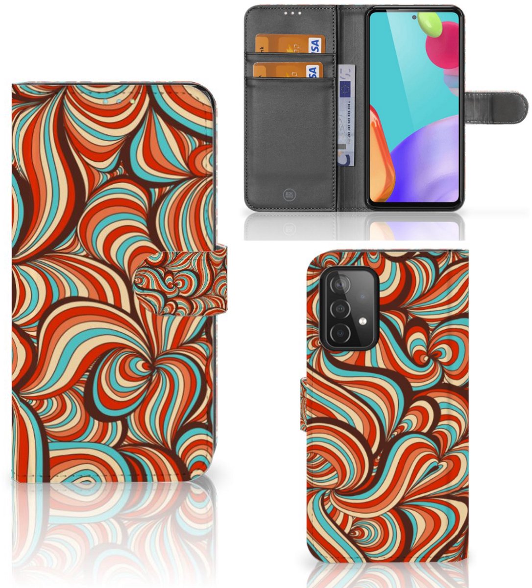 Samsung Galaxy A52 Hoesje Retro