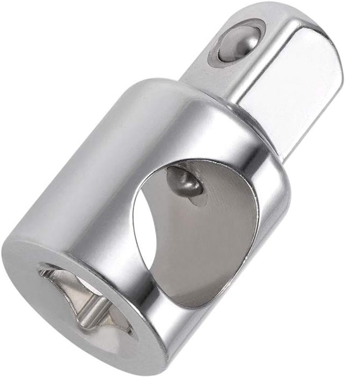 3/8" Female naar 1/2" Male Socket Adapter, Chrome Vanadium Impact Reducer voor Sleutels, Ratels en Power Tools, Duurzame Aandrijving Converter