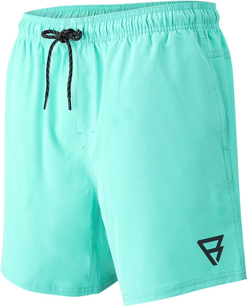 Brunotti Bru - conic Zwembroek Heren - Zwemshort met 4 - Way Stretch - Carribean Green — afbeelding 8