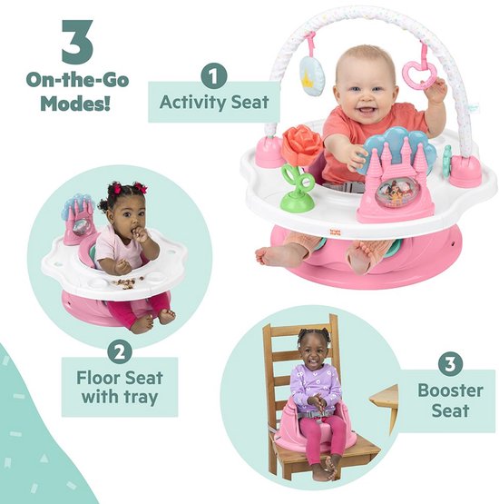 Bright Starts Disney Princess Superseat 3-in-1 Seat van Bright Starts — afbeelding 4