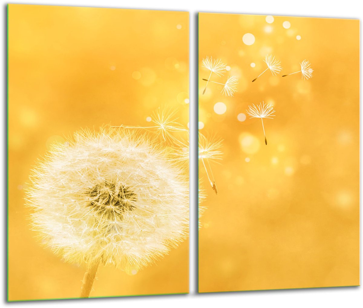 TMK ArtDeko - Snijplank Glas - 2x 30x52 - Inductie - Dekoration