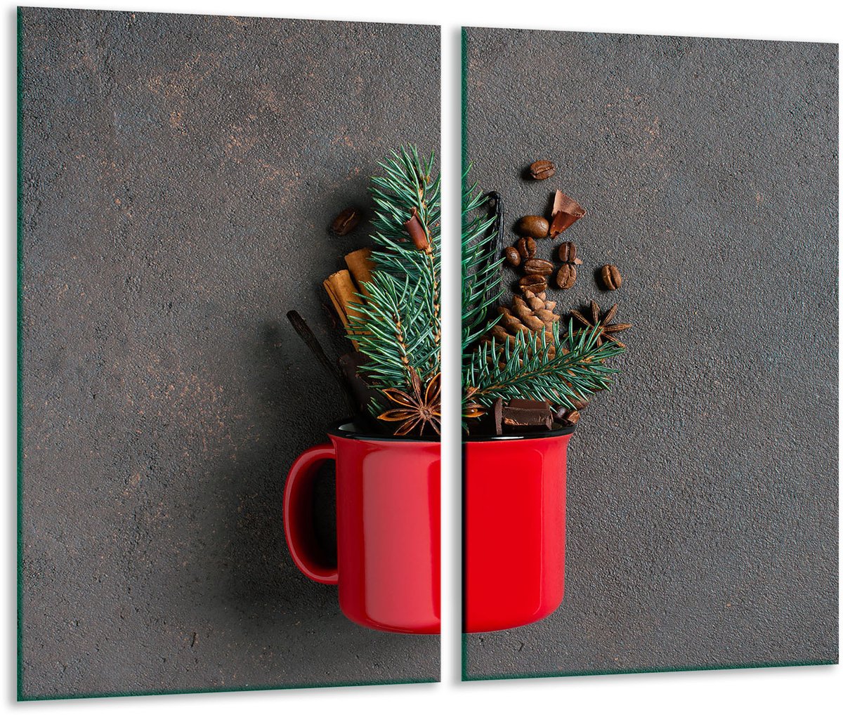 TMK ArtDeko - Snijplank - Glas - Inductie - 30x52cm