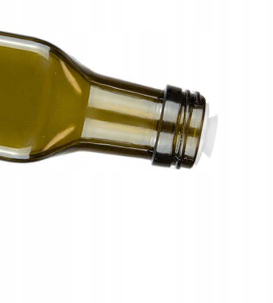 Bimberek Marasca Serie - Olijfolie Fles - 250ml - Olijfgroen Glas - Met Doseerdop — afbeelding 2