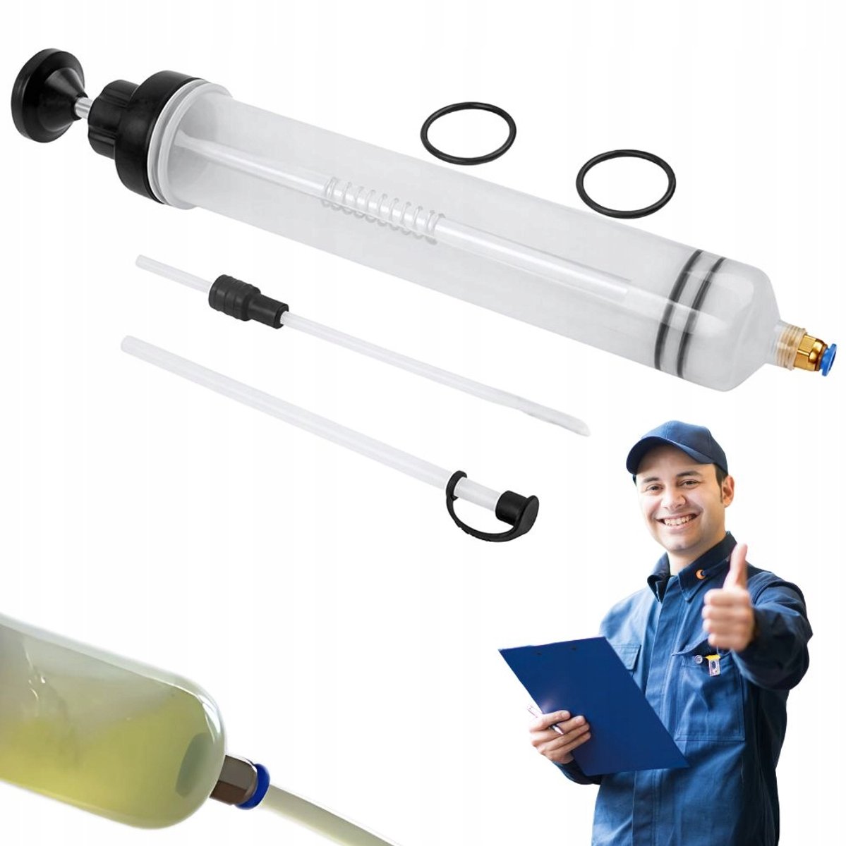 Hangzhou A Link Star - Serie - Handmatige Olie Injector - 200ml