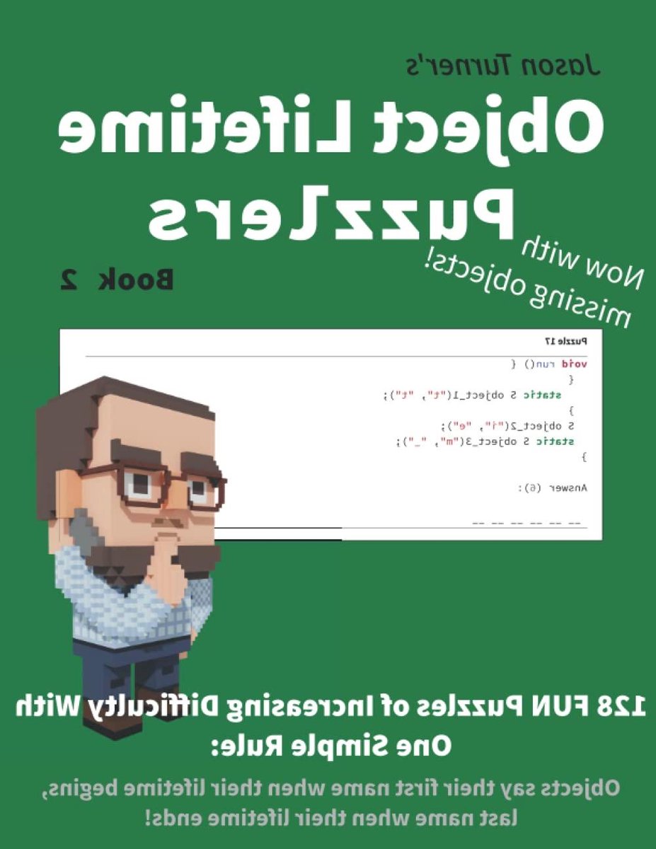 Object Lifetime Puzzlers - C++ Puzzelboek - Programmeer Logica - Ontdek C++ Termen - 128 Pagina's - Niet gespecificeerd