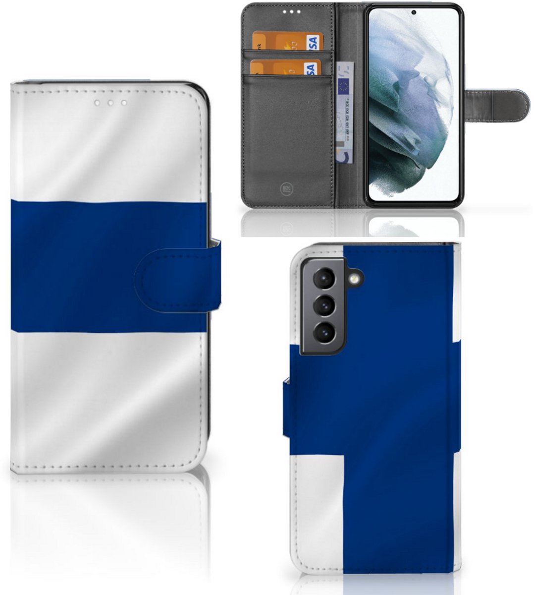 Book Case voor Samsung Galaxy S21 FE Bookstyle Case Finland
