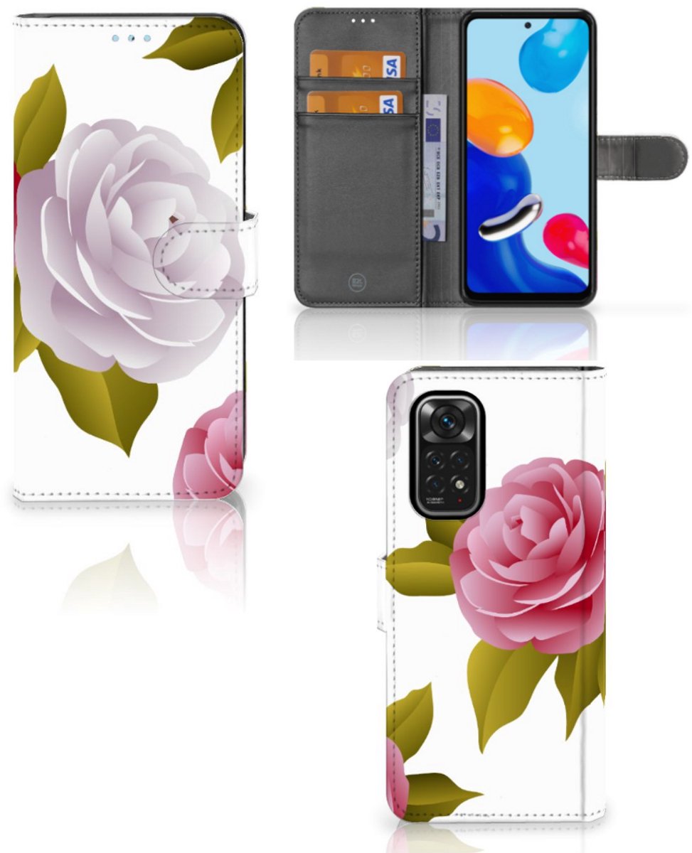 Xiaomi Redmi Note 11/11S Hoesje Roses