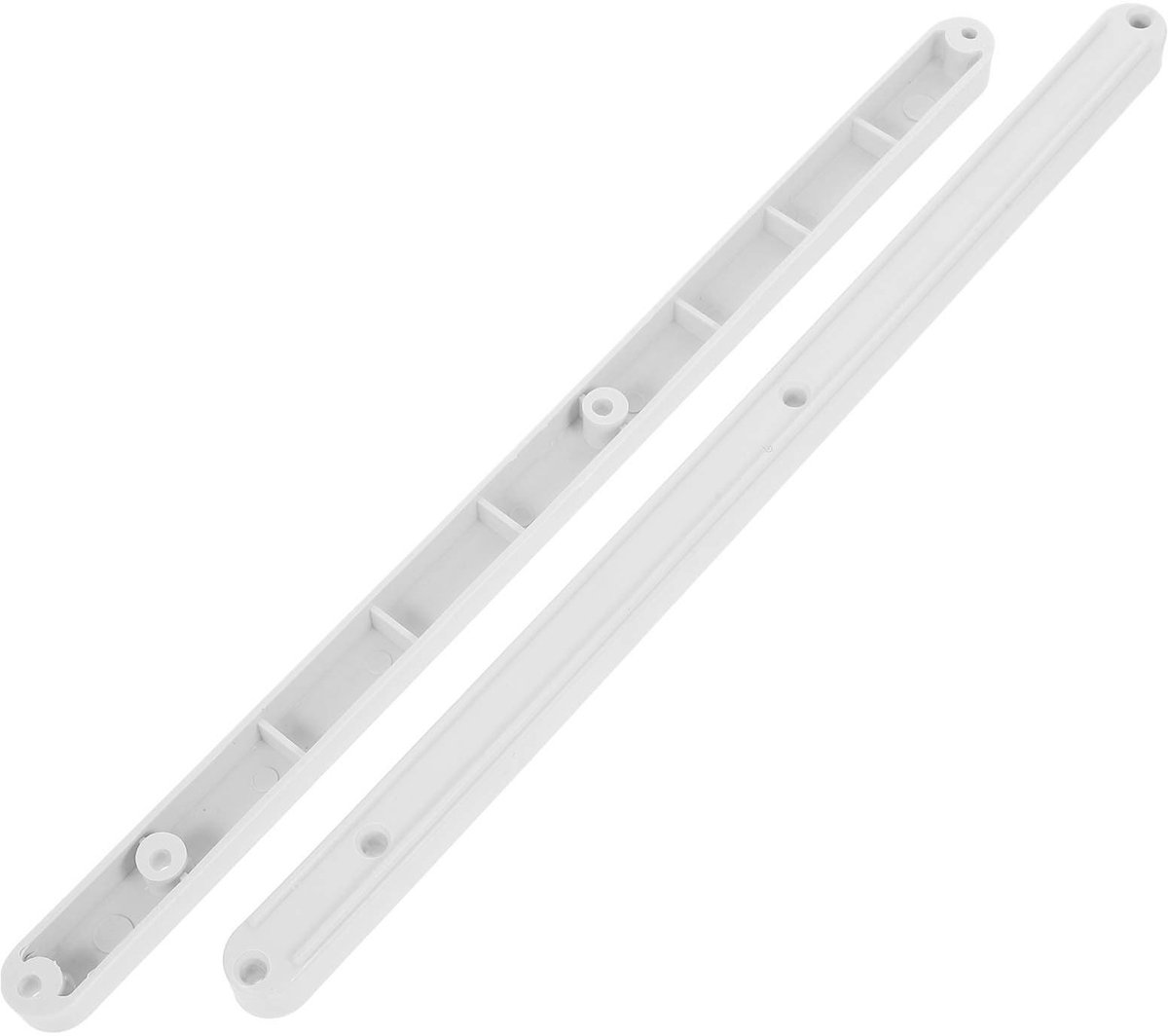 Allecto - - Plastic Drawer Rails - 30 cm Drawer Slides - Duurzaam en betrouwbaar - Wit - Side Drawer Guide - Makkelijk te installeren - Geschikt voor.