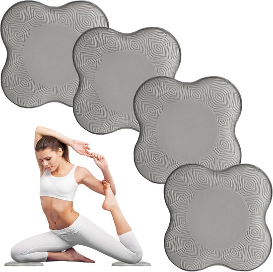 2 packs Yoga Knie Pad Kussen Extra Dik voor Knieën Ellebogen Pols Handen Hoofd Foam Pilates Knielpad Yoga Kniekussen Dikke Oefenpads voor Knieën Ellebogen Pols Handen Hoofd Foam Pilates — afbeelding 3