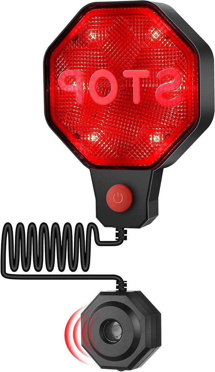 Parkeersensor Garage - Parkeerhulp Ultrasoon - Nauwkeurig Parkeren - Automatische Afstandsanpassing - 12 x 9 x 3 cm - Zwart