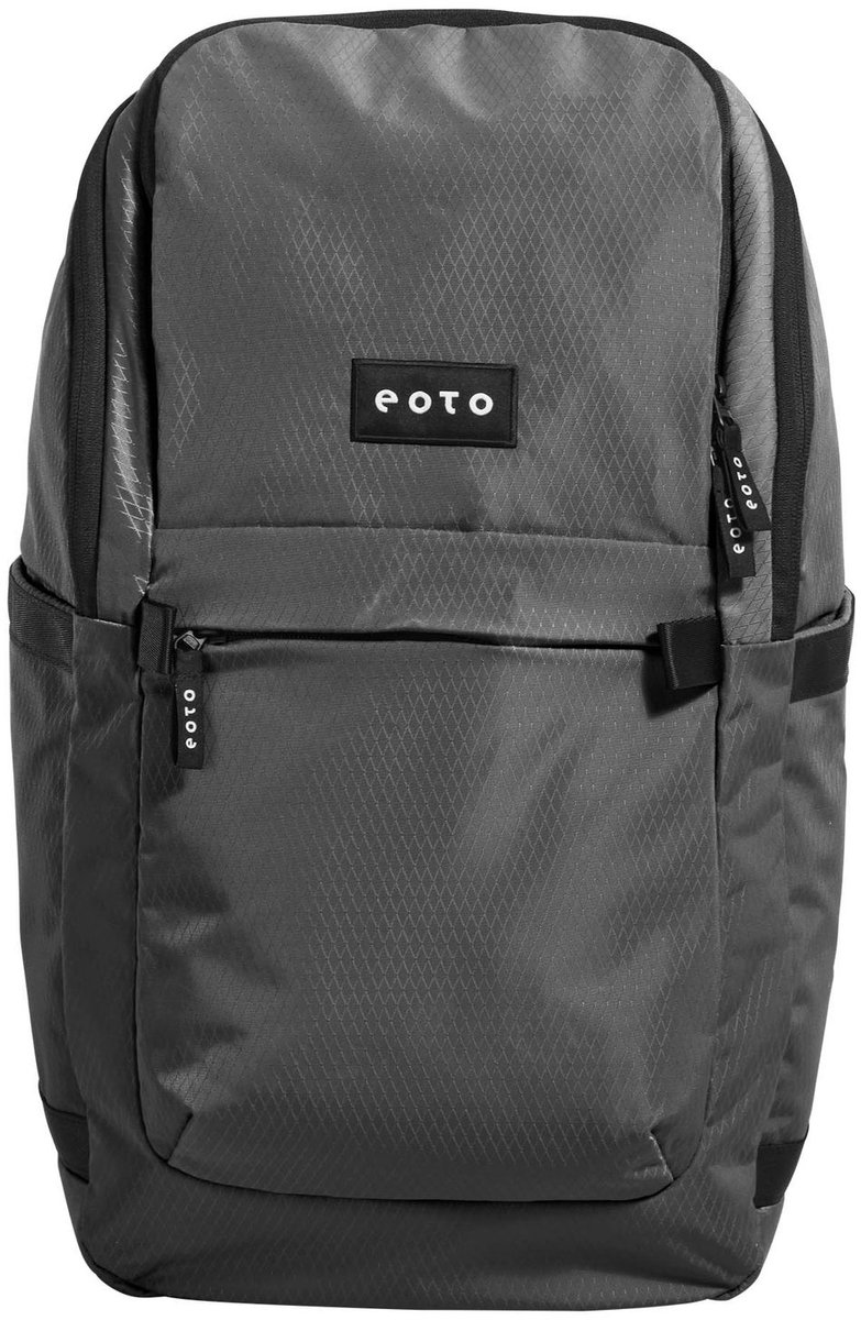 eoto schoolrugzak rugzak met laptopvak Easy27 Backpack 27L Stone Grey grijs