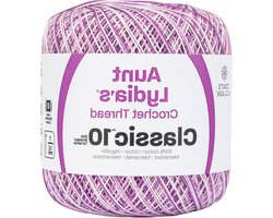 Coats Crochet Classic crochet yarn, 1 pack, purple shades