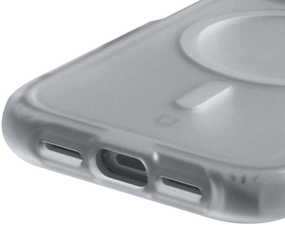 iPhone 16 Pro Max hoes MagSafe schokbestendig 360° bescherming luchtkussen recyclebaar TPE grijs - Afbeelding 5