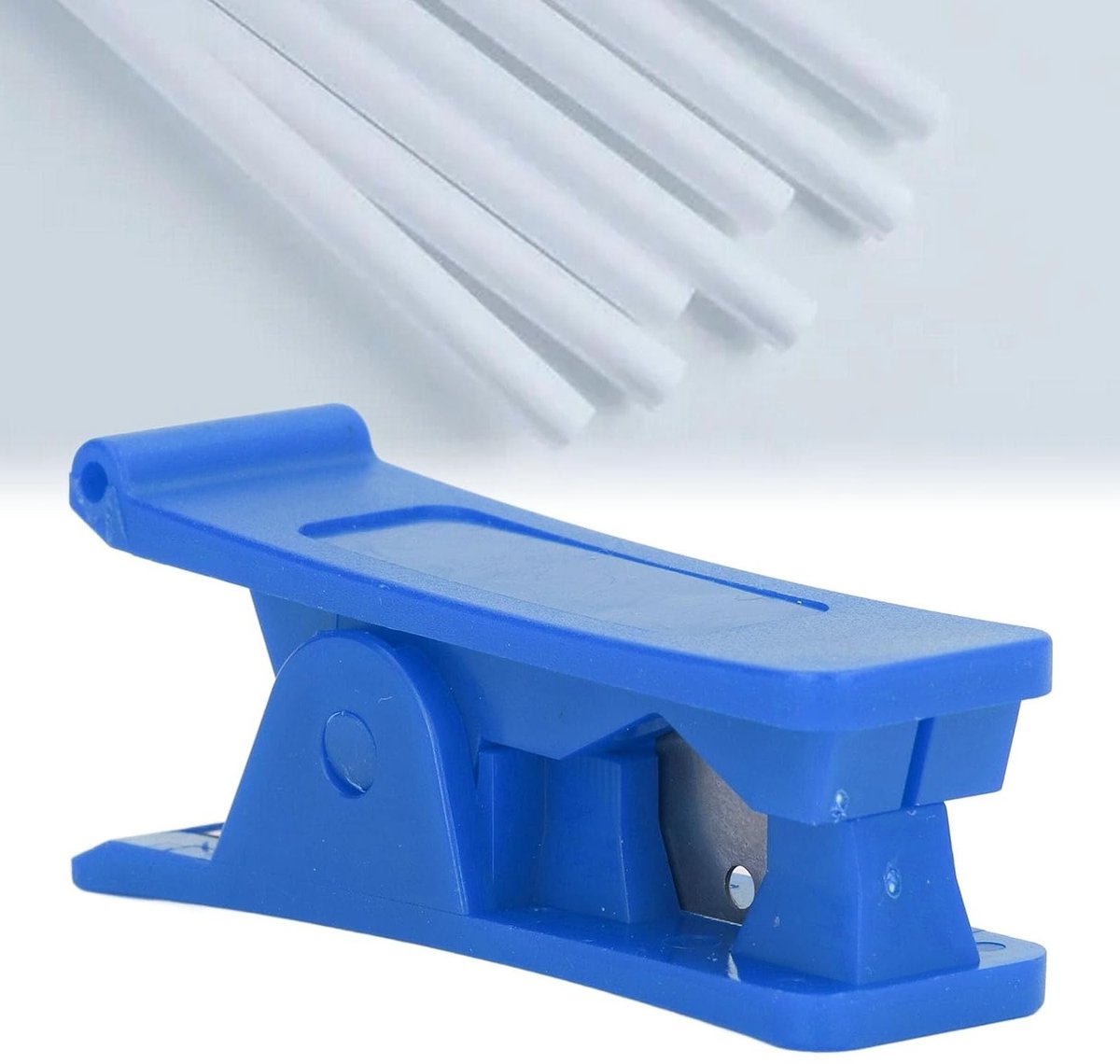 3-delige buizensnijder voor PTFE, PVC en PU buizen van 1/8 tot 3/4 inch, roestvrij staal, ideaal voor precisiewerk en hobbyprojecten thumbnail 4