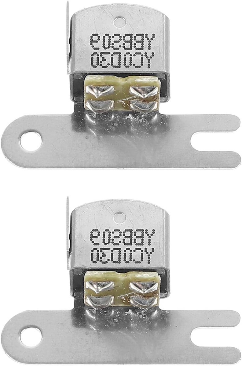Recorder Knop Cassette - Stereo Onderdeel Kop - Cassette Reparatie - Dual Channel Kop - 2.40X1.60X0.70CM - Zilver