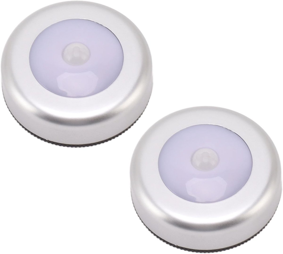 aladdien - Bewegingssensorlicht - LED-nachtlampje - Batterij-aangedreven - Warm wit - Mini-nachtlampje - Ideaal voor kast en lade