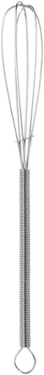 Handmatige Garde - Klopper Mixer - Bakken Mengen - Roestvrij Staal - 50 g - Silver