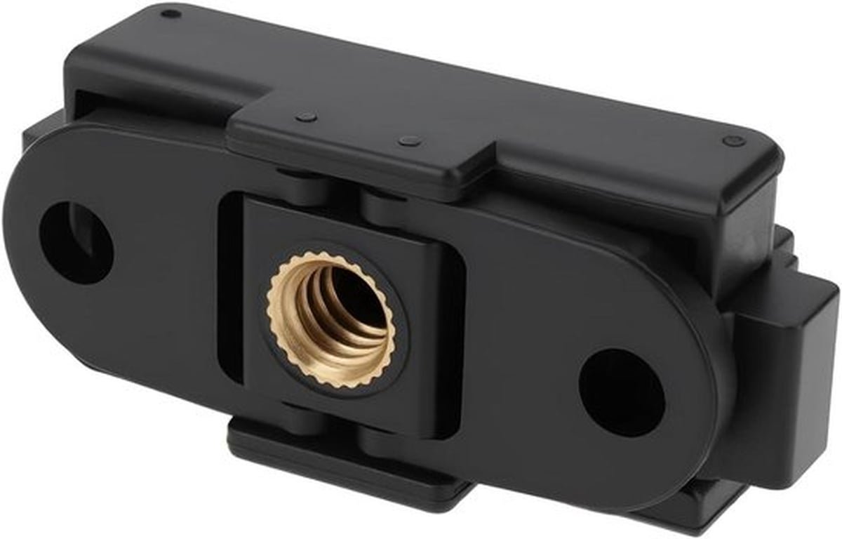 Magnetische Camera Montagebasis - Sterke grip - Zwart - Bevestiging - Compact formaat - Quadcopters - Universele montage - Zwart model Magnetische Camera Montagebasis Compatibel met DJI Action 5 Pro 4 3 2 49x20x12mm.