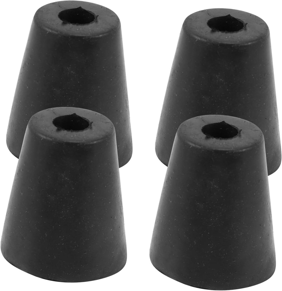 Luidspreker Rubberen Voetjes - Isolatiepads Versterker - Geluidsverbetering - Trillingsdempend - 4 stuks - Zwart