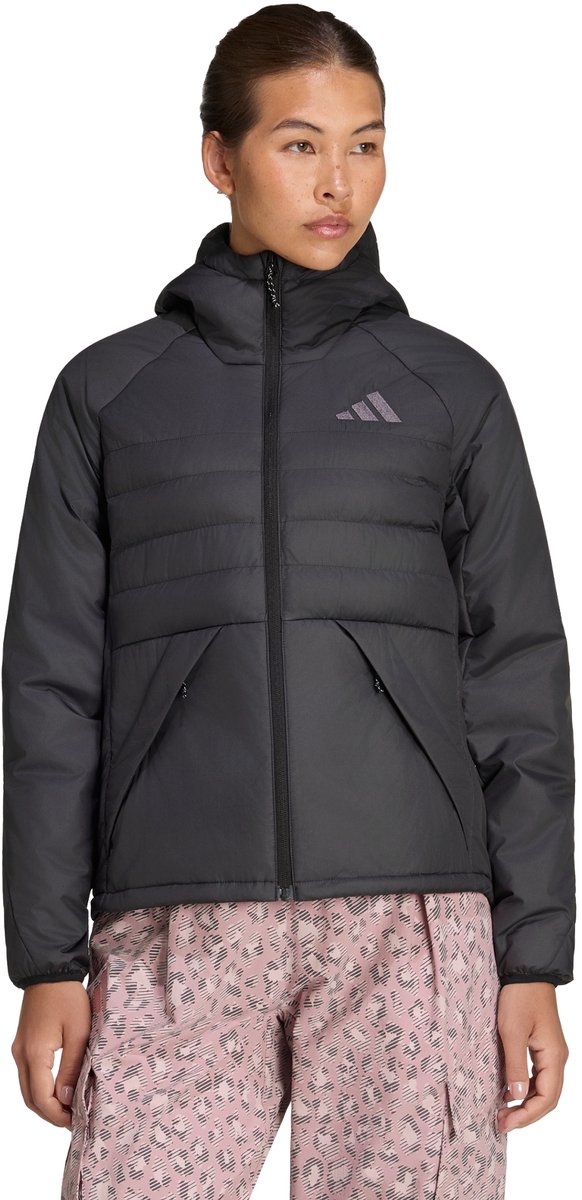 Adidas Terrex Terrex Multi Climawarm Isolerend Capuchonjack Dames Zwart