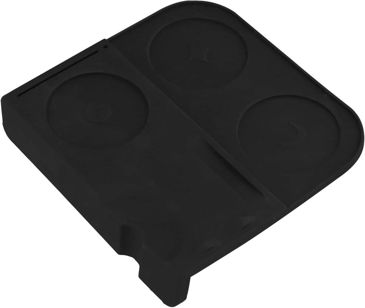 Tampermat Koffie - Barista Mat - Espresso Bereiden - Voedselveilig Siliconen - 26 x 19 cm - Zwart