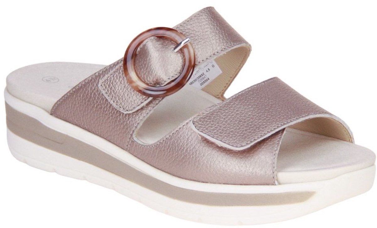 Solidus Greta Slipper Beige G-leest