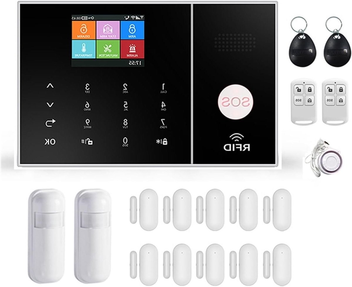 Draadloos Alarmsysteem - Beveiligingssysteem Huis - Huis Beveiligen - App Bediening - 180mm - Wit