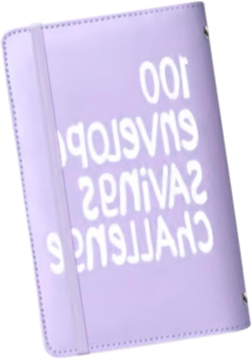 Geld Besparen Uitdaging - Budget Planner - Financieel Plannen - 100 Dagen Systeem - 18 x 12 x 3 cm