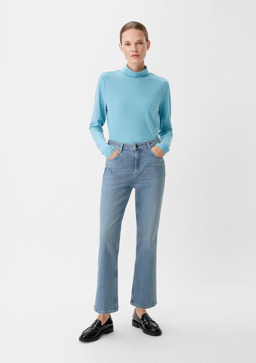 comma - female - Relaxed: Jeans mit Flared leg
